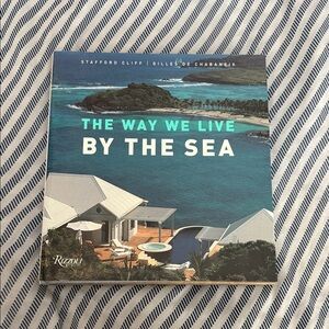 Rizzoli Coastal Living Book in Blue and White